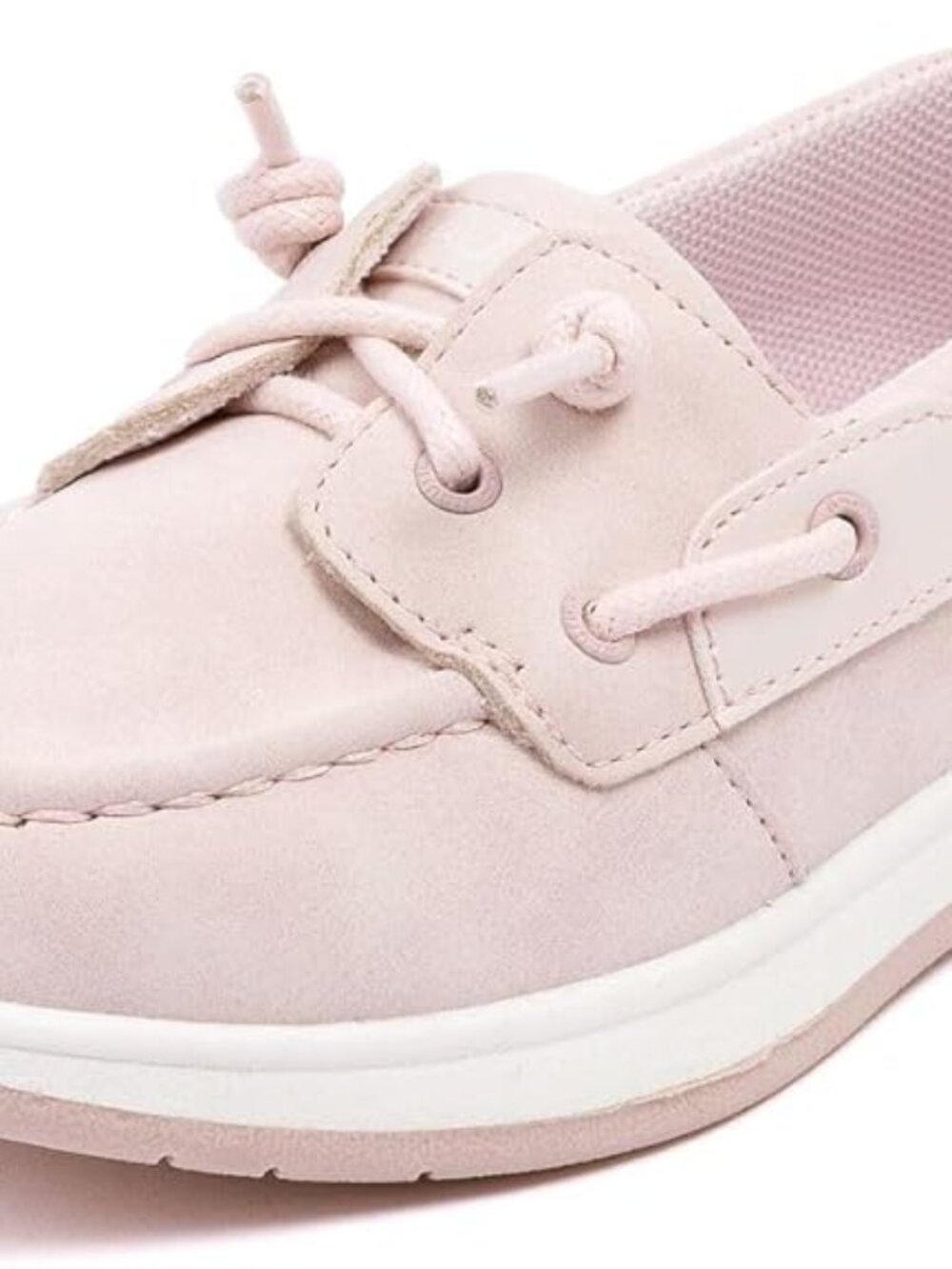 Nautica Casual Boat Shoe Loafers-Spynnkira/Youth Girl- Blush Pearl -Size 6 - NEW
